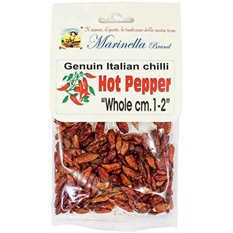 Marinella Genuine Italian Chilli Hot Pepper, 0.9 oz | 25g