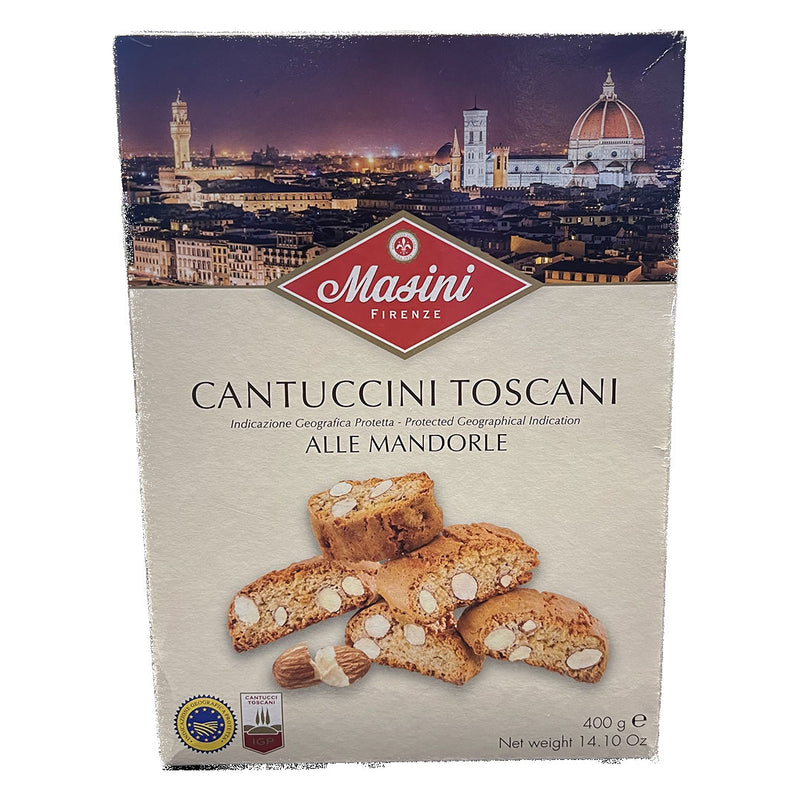 Masini Cantuccini Almond Biscotti Cookies, Cantuccini, 14.10 oz | 400g