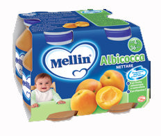 Mellin Nettare Albicocca, 4 x 125 ml