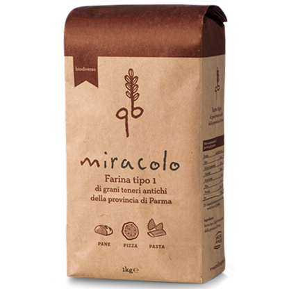 Molino Grassi Miracle (Miracolo) Soft Wheat Flour, 2.2lb