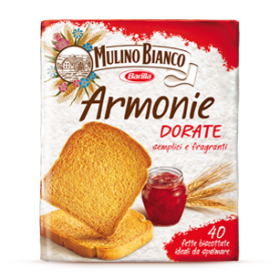 Mulino Bianco Armonie Dorate Toast  315g