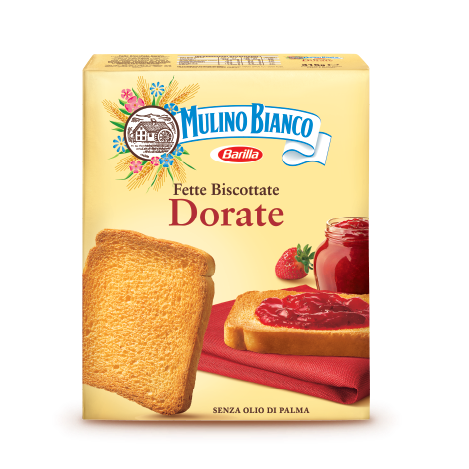 Mulino Bianco Fette Biscottate Dorate Toast,  315g