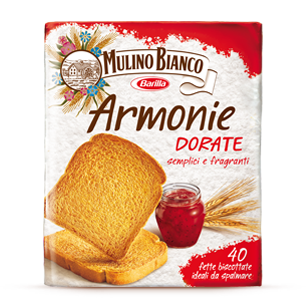 Mulino Bianco le Dorate Fette Biscottate 315 g | Category BAKERY PRODUCTS  AND SNACKS