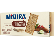 Misura Whole Wheat Crackers, 400g