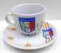 Italy National Team Espresso Cups and Saucers set of 6