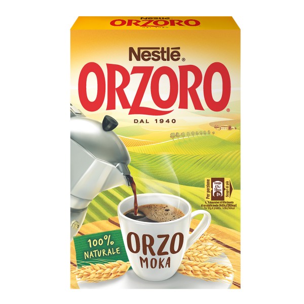 Nestle Orzoro Orzo Moka, 100% Natural, 500g