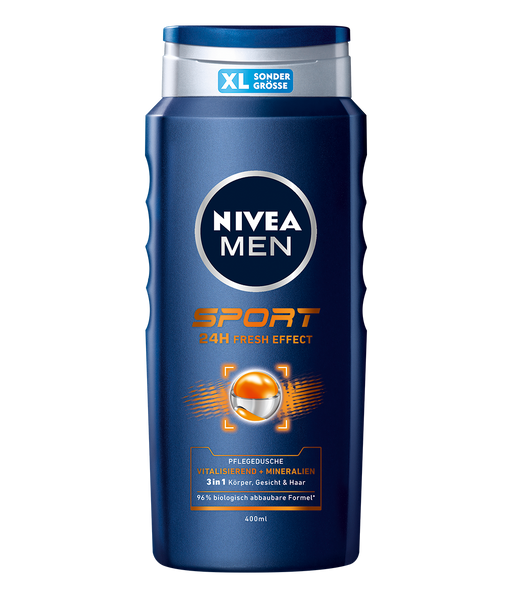 Nivea Men Shower Gel, Sport 24H Fresh Effect