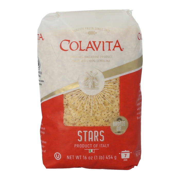 Colavita Stars Pasta, 16 oz | 454g