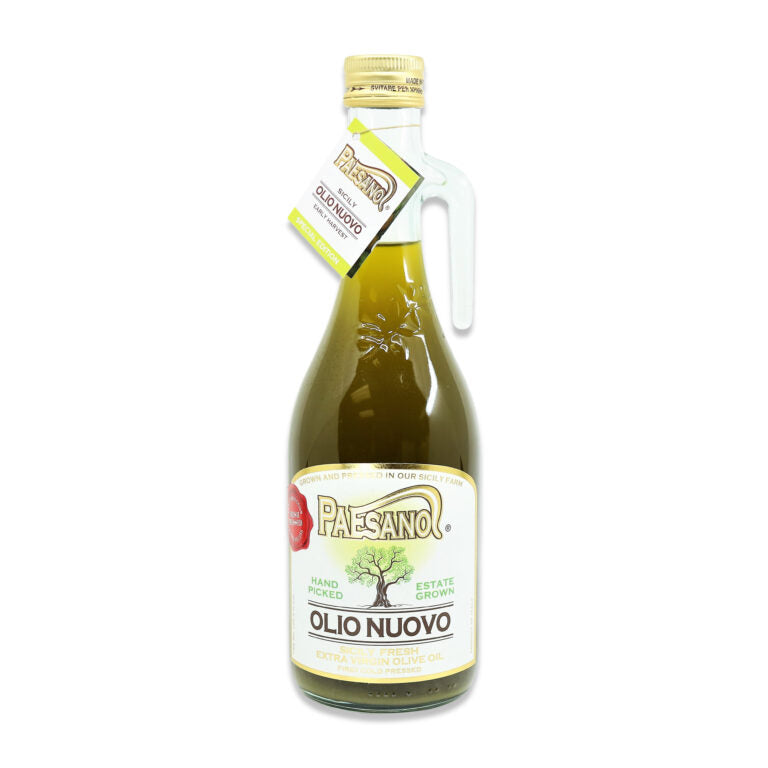 Paesanol Olio Nuovo Sicilian Extra Virgin Olive Oil, 25.4 oz | 750 ml