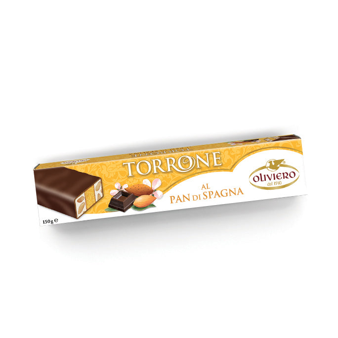 Oliviero Torrone Al Pan Di Spagna Nougat Bar, 150g