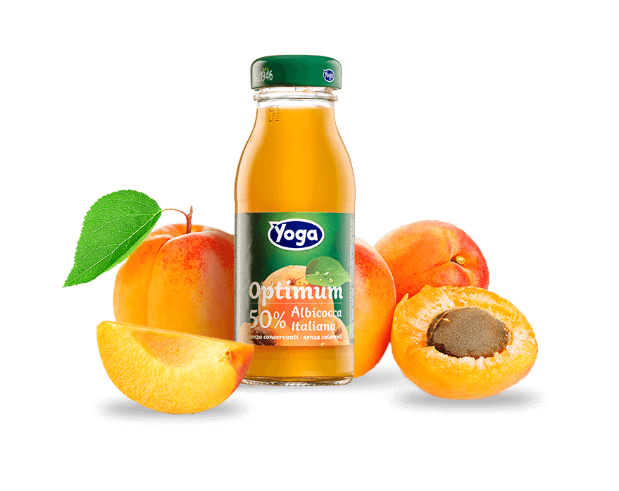 Yoga Optimum 50% Apricot, 6 x 125 ml