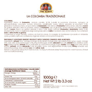 Tre Marie Colomba Traditional, Tradizionale, 2 lb 3.3 oz | 1000g