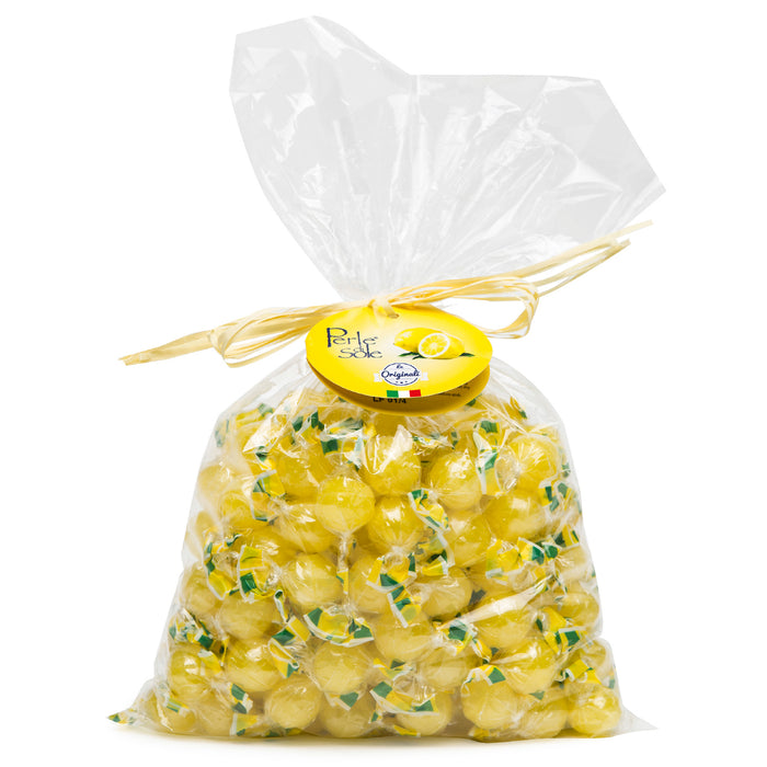 Perle di Sole Amalfi Lemon Drops Hard Candies,  2.2 lb Bag