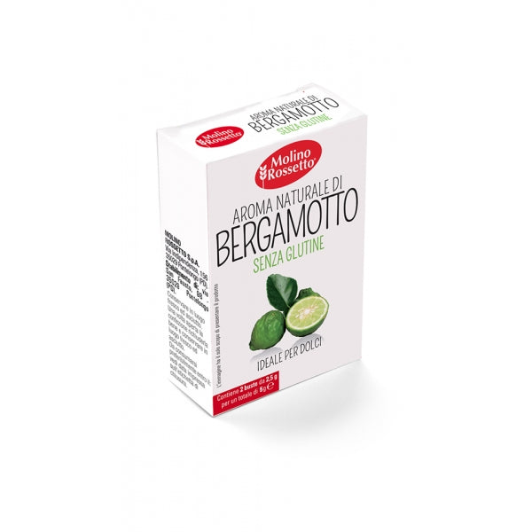 Molino Rossetto Bergamot Orange Extract, Gluten Free, 2 x 2.5g Box