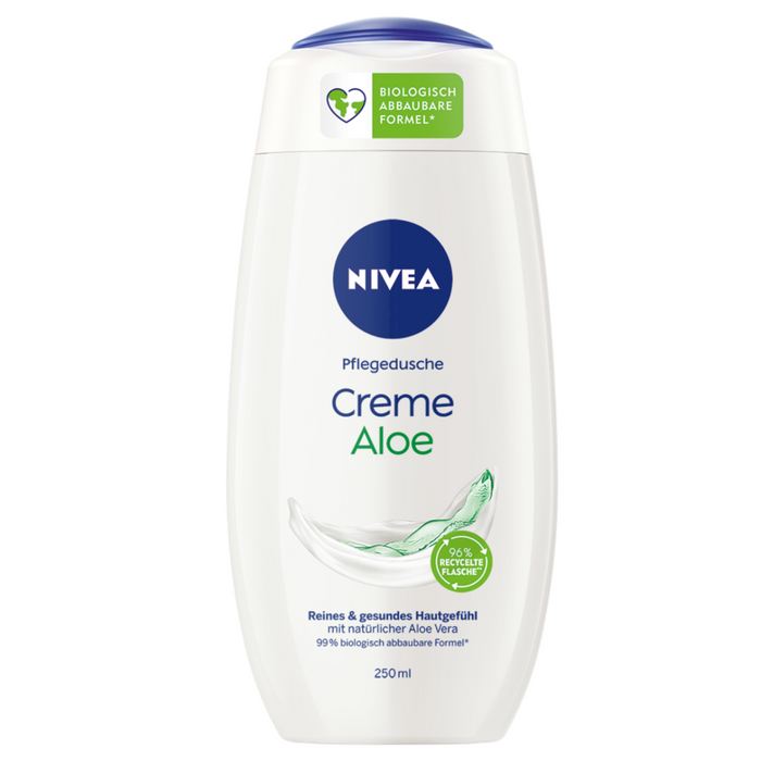 Nivea Care Shower Aloe Body Cream, 8.5 oz | 250ml