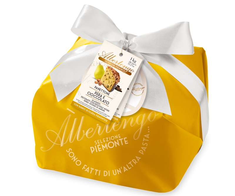 Albertengo Panettone PERA AND CHOCOLATE, 35.2 oz | 1000g