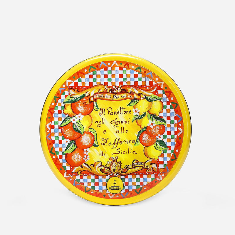 Fiasconaro Dolce & Gabbana Sicilian PANETTONE Citrus Fruits and Saffron, 17.6 oz | 500g