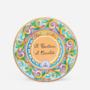 Fiasconaro Dolce & Gabbana PANETTONE with Chocolate IN Round TIN, 35.3 oz