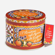 Fiasconaro Dolce & Gabbana Sicilian PANETTONE IN Round TIN, 35.3 oz