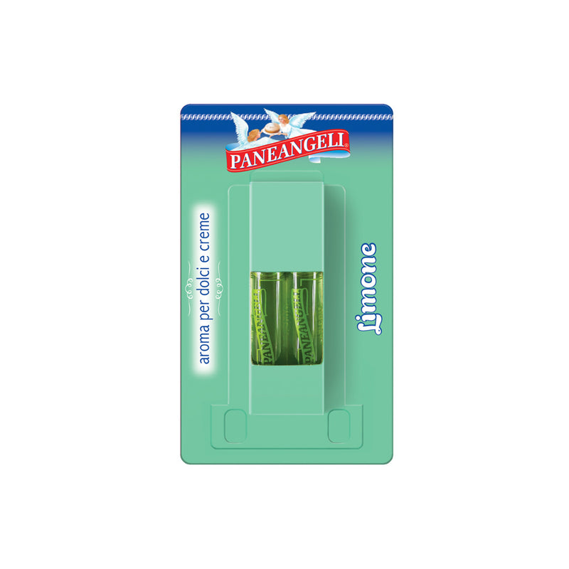Paneangeli Lemon Extract, For Desserts, Gluten Free, 2 x 2ml