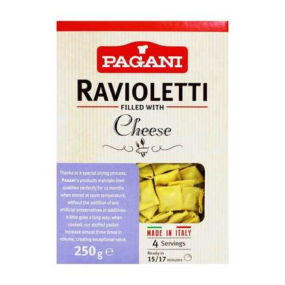Pagani Ravioletti Filled with Cheese, 8.8 oz