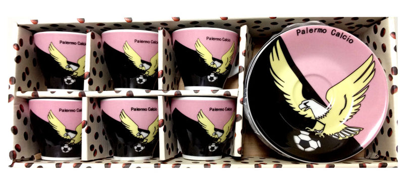 Palermo Espresso Cups and Saucers set of 6