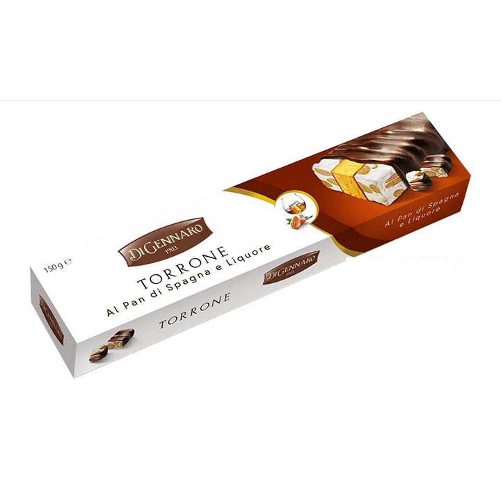 DiGennaro Torrone Al Pan Di Spagna e Liquore, 150g