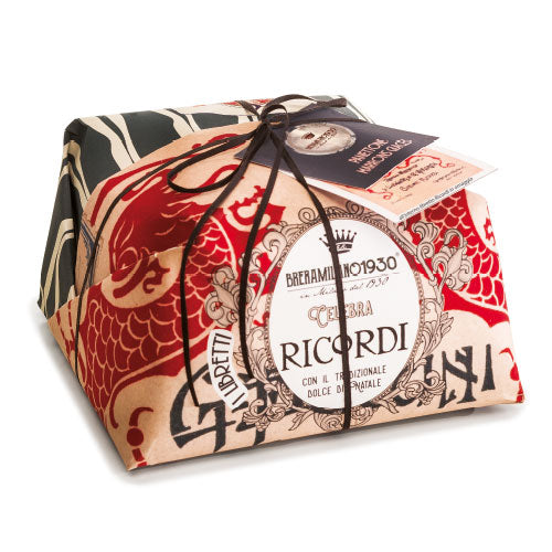 Breramilano PANETTONE Marrons Glaces, Chestnut Pieces, 26.45 oz