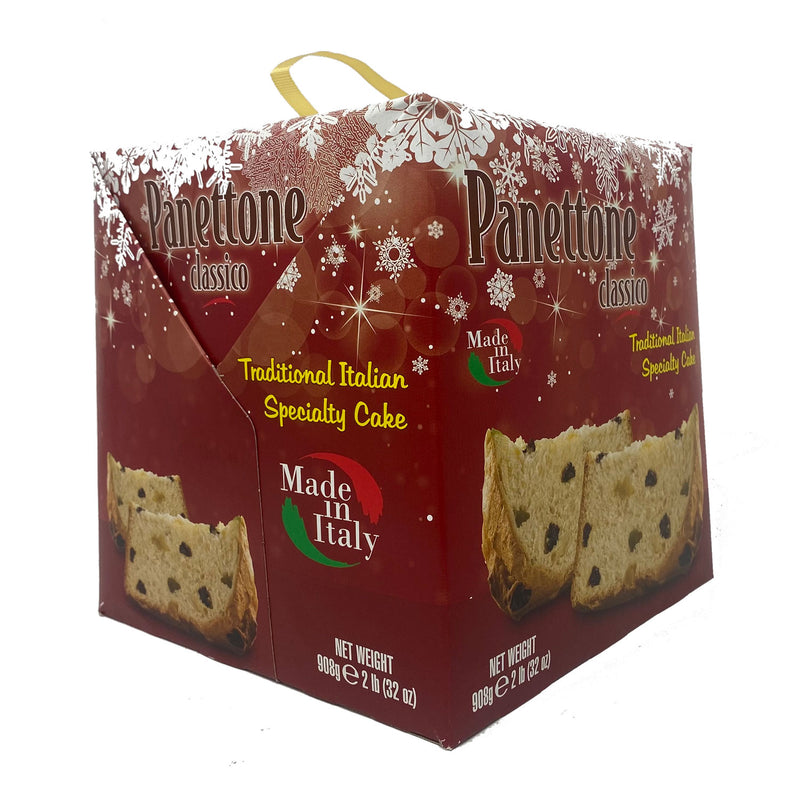 Panettone Classic FULL CASE of 12, Made in Italy, 2 lb, Pack of 12