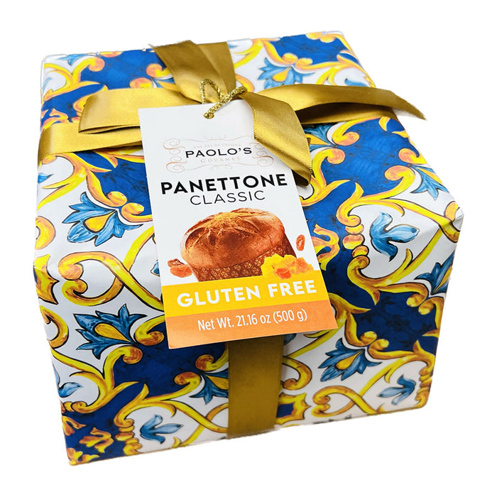 Paolos Gluten Free Classic Panettone, 21.16 oz | 500g