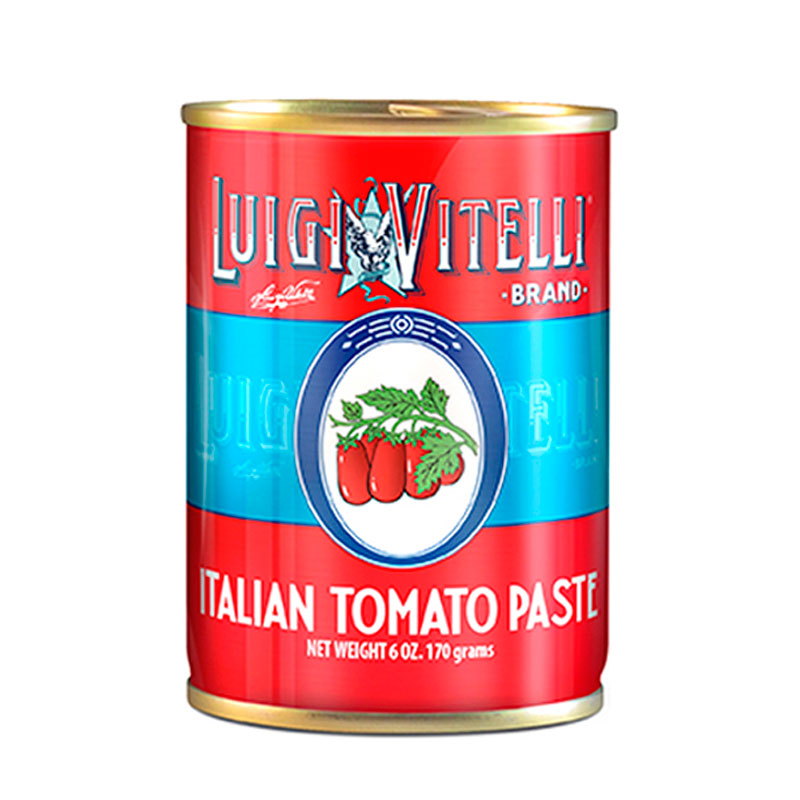 Luigi Vitelli Italian Tomato Paste, 6 oz. Can