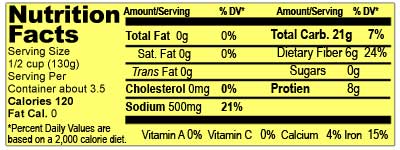 Pastene Black Beans 15.5 oz Can