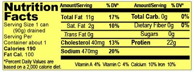 Pastene Boneless and Skinless Sardines - 4 3/8 oz