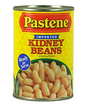 Pastene Italian Cannellini (White Kidney) Beans 14 oz. Can