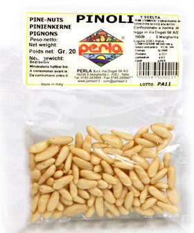 Perla Pine Nuts (Pinoli) 20gr bag