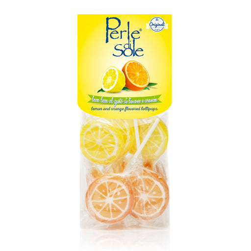 Perle di Sole Lemon & Orange Slice Hard Candy, 3.52 oz