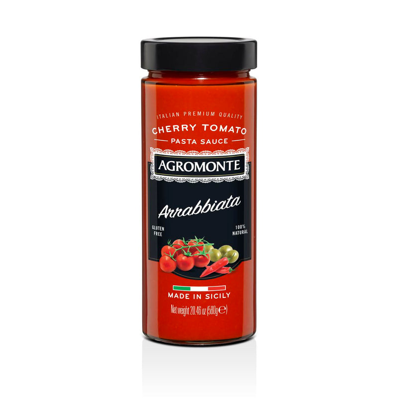 Agromonte Arrabbiata Pasta Sauce of Cherry Tomato and Hot Pepper, 20.46 oz  | 580g