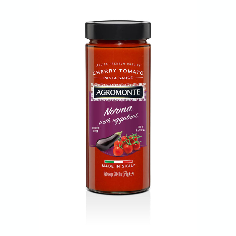 Agromonte Norma Pasta Sauce of Cherry Tomato and Eggplant, 20.46 oz | 580g