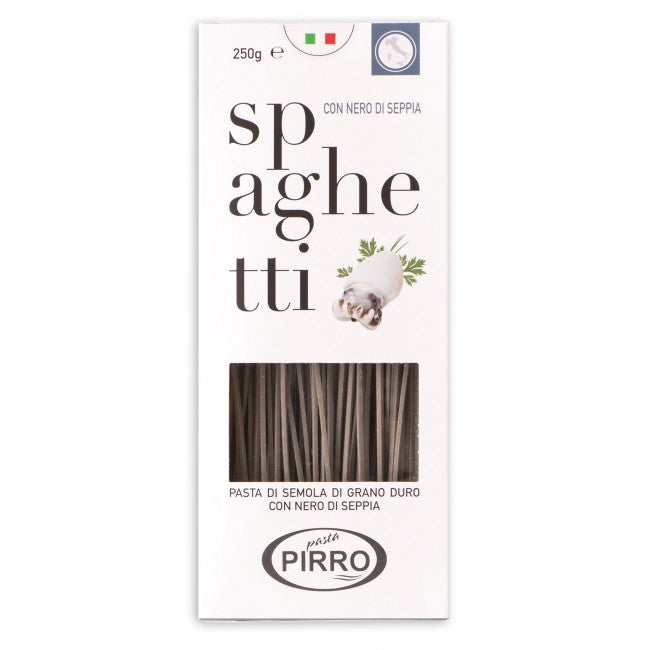 Pirro Pasta Squid Ink Spaghetti, 8.8 oz - 250g