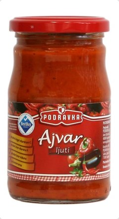 Podravka Ajvar Hot, 350g