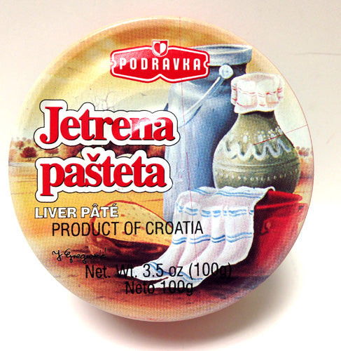 Podravka Jetrena Pasteta, Liver Pate, 100g