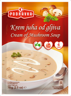 Podravka Cream of Mushroom Soup, 70g