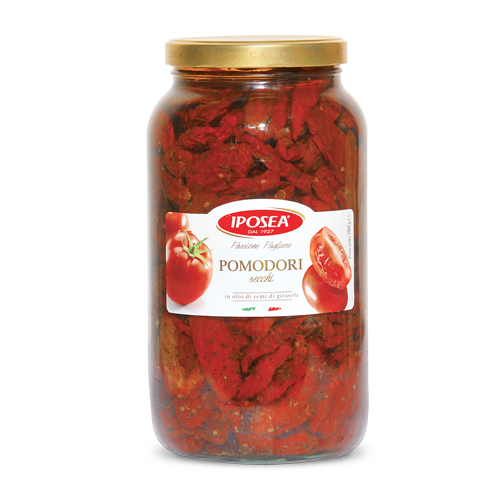 Iposea Sundried Tomatoes in Oil, 102.30 oz | 2900g