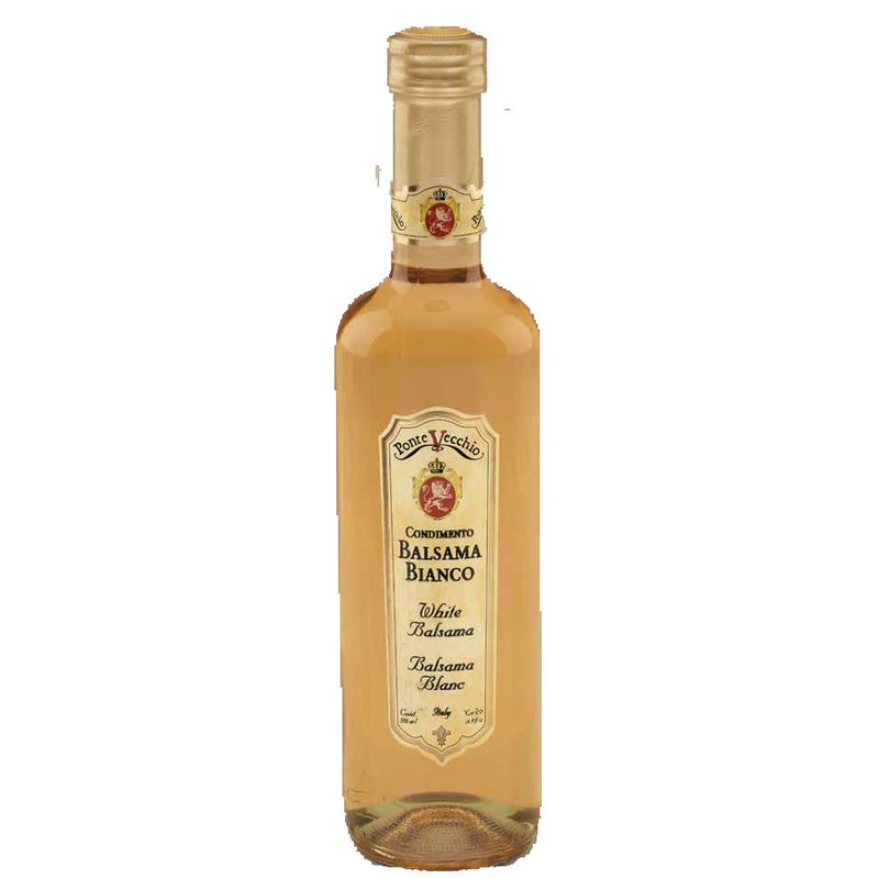 Ponte Vecchio Aceto Balsamico Bianco, White Balsama, 16.9 fl oz | 500ml