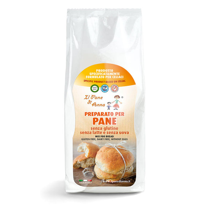 Il Pane di Anna Gluten Free Bread Mix-Milk Flour, 17.64 oz | 500g