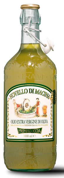 Primagoccia Novello Di Macina Extra Virgin Olive Oil 1 liter