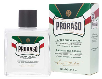 Proraso After Shave Balm, Refreshing and Toning, 3.4 fl oz