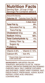 Rao's Vodka Sauce 24 oz. Jar