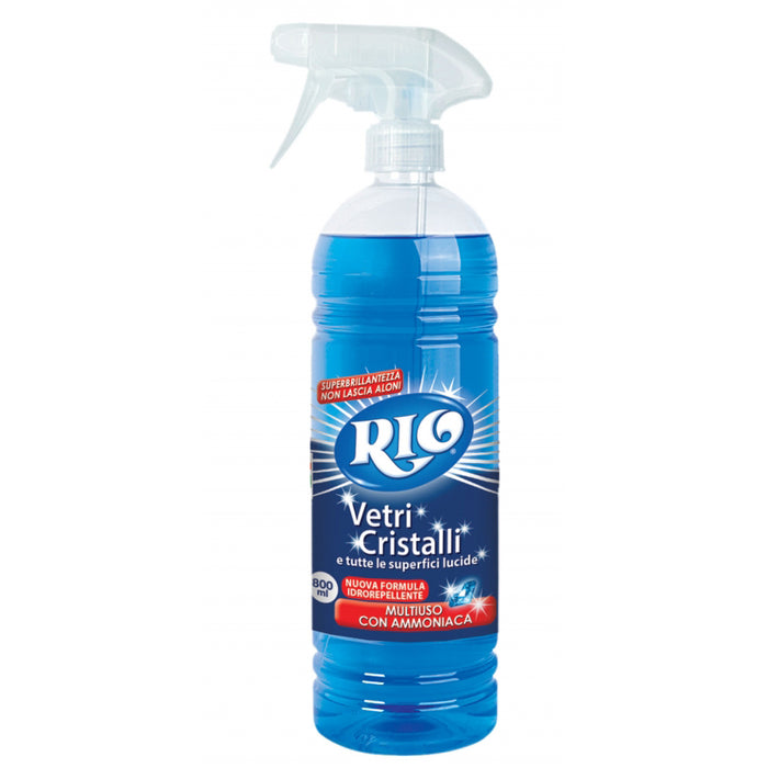 Rio Vetri Cristalli, Window & Glass Cleaner, 800 ml