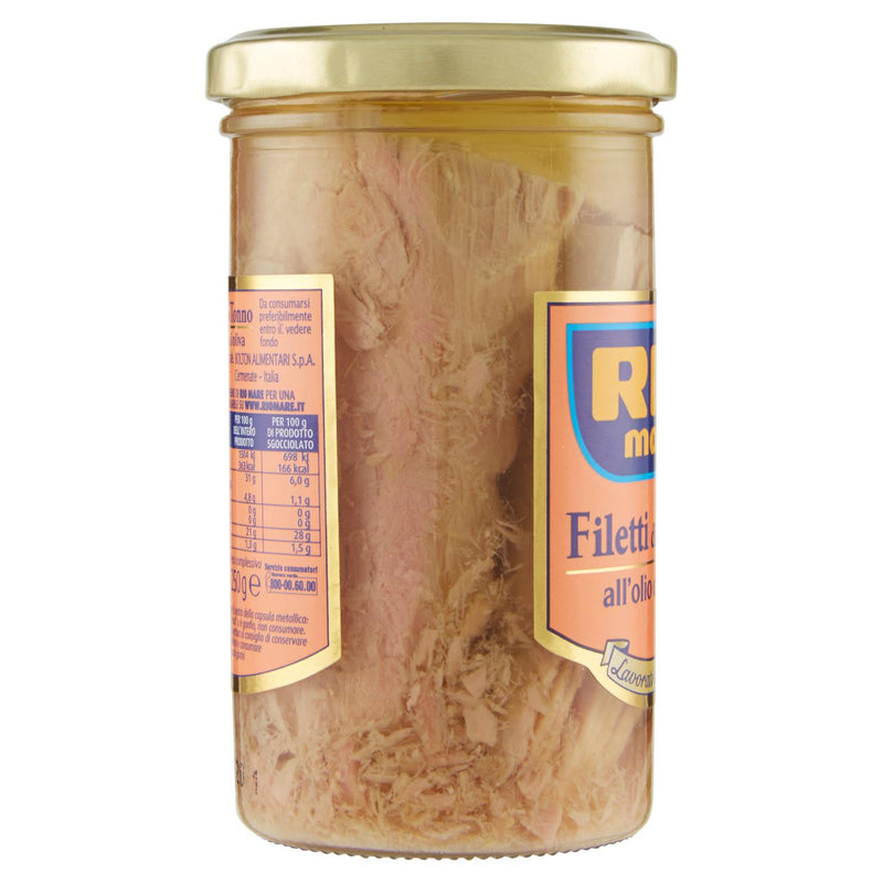 Rio Mare Hand-worked Tuna Fillets in Olive Oil, 250 g